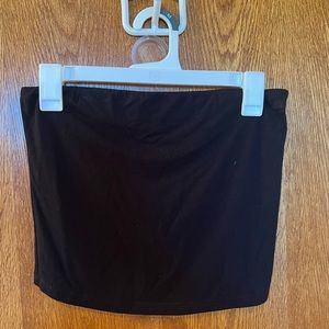 American Eagle soft & sexy, black tube top, size M